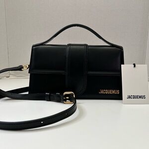 Jacquemus Le Grand Bambino Leather Top Handle Bag NWT